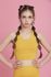 [AirFlawless] CLWT4020 Crop Top Mustard, Gym wear,Tank Top, yoga top, Jogging Clothes, yoga bra, Fashion Sportswear, Casual tops For Women _ Made in KOREA